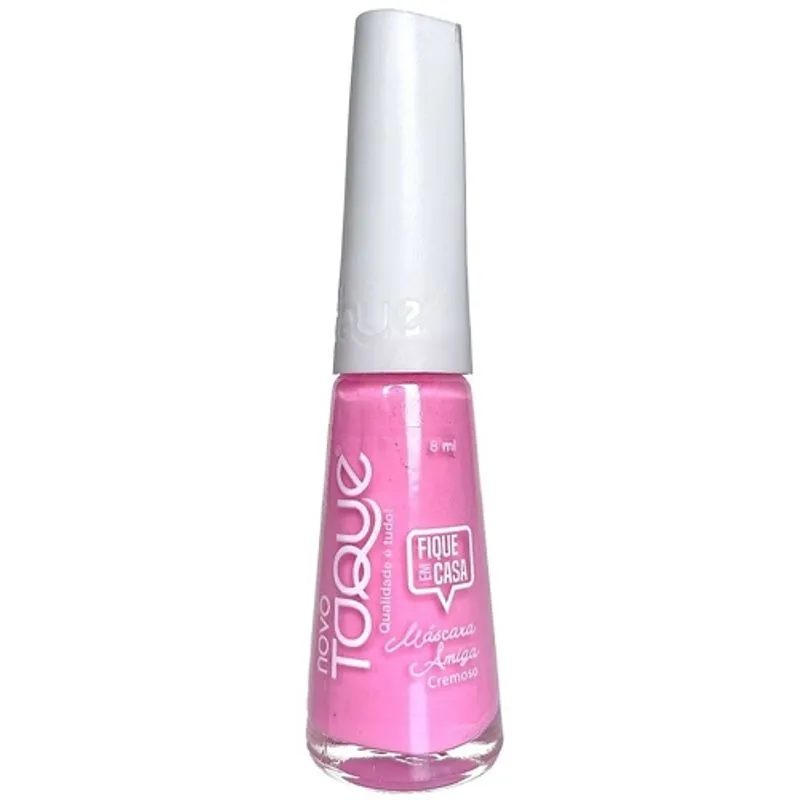 Esmalte Novo Toque Cremoso Máscara Amiga 8ml