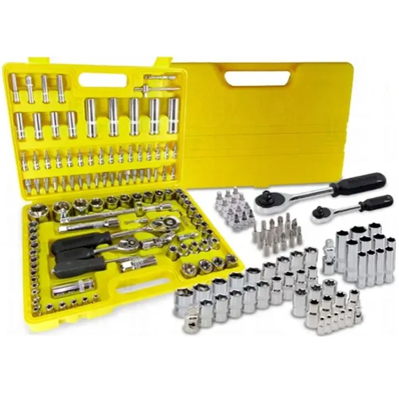 Kit Ferramenta Jogo De Soquete Maleta De Completa Bicicleta