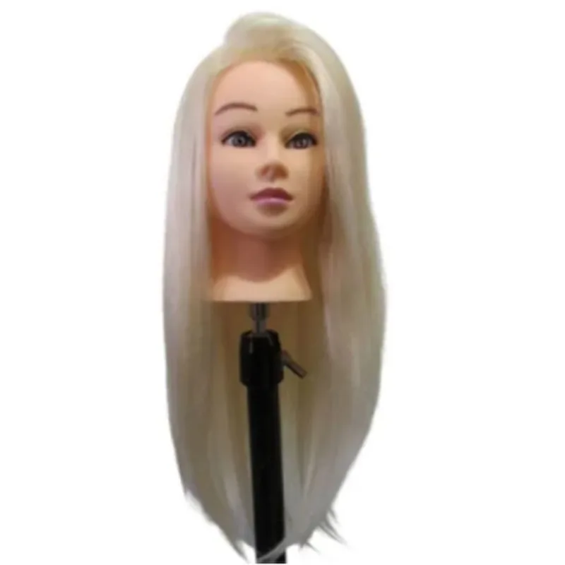 Cabeça De Treino Corte E Penteados Mista + Suporte De Salão