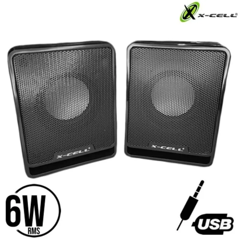 Mini caixa de som 6w para computador notebook projetor celular usb p2 speaker caixinha amplificada portátil ótima qualidade de som na cor preta