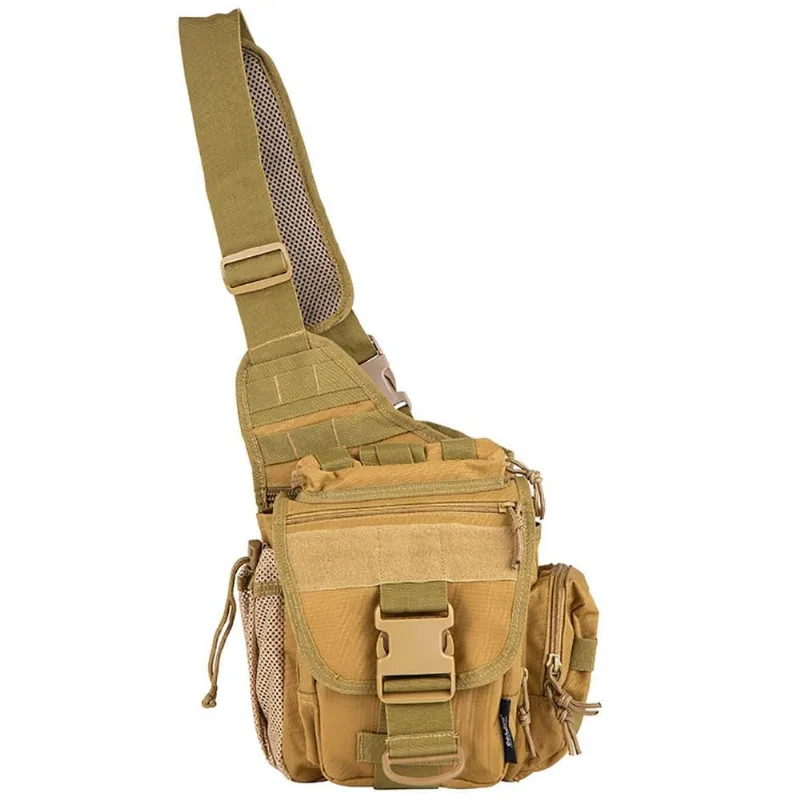 Bolsa de Ombro Echolife Cross Gun MO0027 10L Caqui