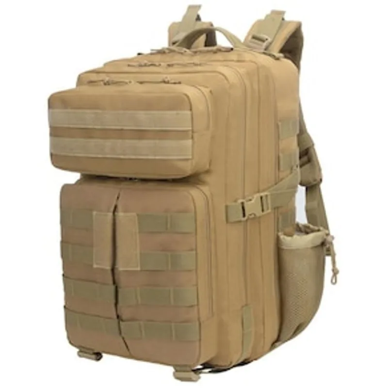 Mochila Esportiva Tática Echolife Attack 45L - Caqui