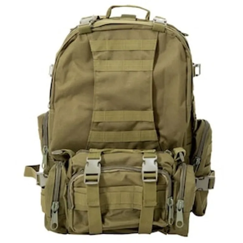 Mochila Esportiva Tática Echolife Defender 55L - Verde Oliva