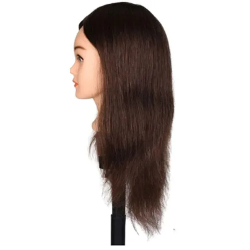 Cabeça De Treino Cabelo 80% Natural 20% Pode Usar Modelador