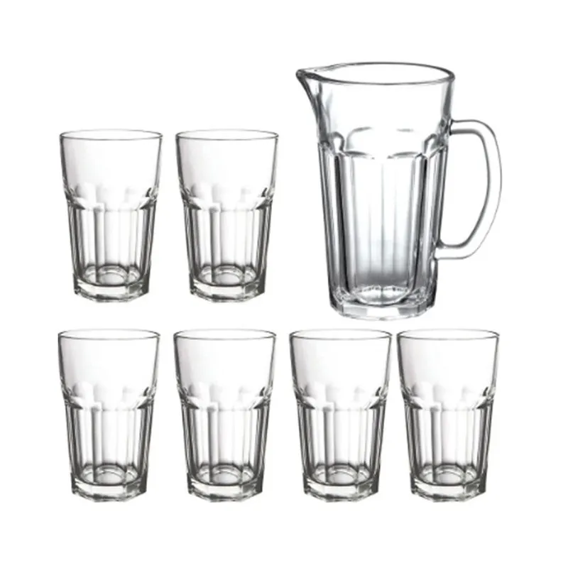 Jogo de copo com jarra Dover com 6 Copos servir suco