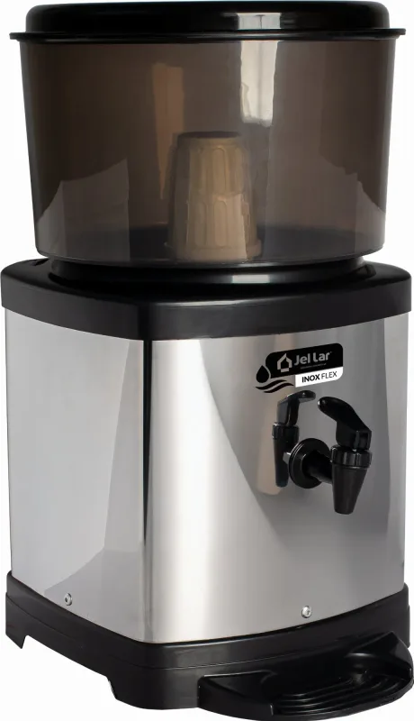Filtro Inoflex Inox com Cuba de Cerâmica 6,5 Litros Preto