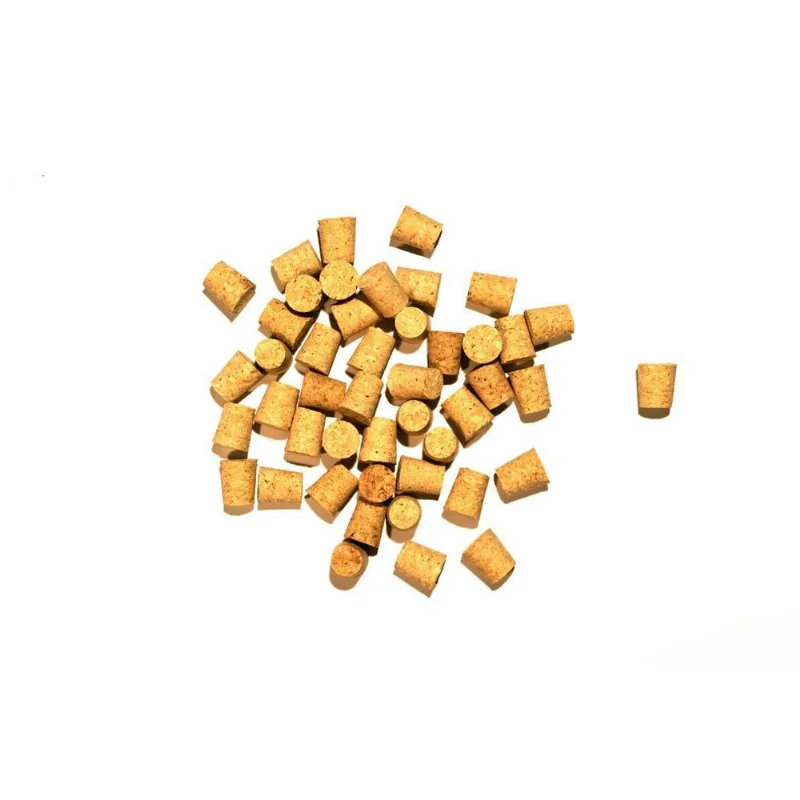 Rolhas De Cortiça 19x23x19 Para Garrafa Litro 100 Unidades