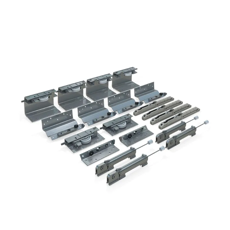 Sistema Deslizante SS 200/3 TOP Invertido (25 a 50 Kg) para 03 Portas Rometal unitário