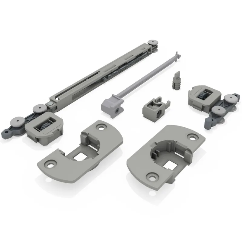Sistema Deslizante Multi Standard (12 a 20 Kg) para 03 Portas Rometal unitário