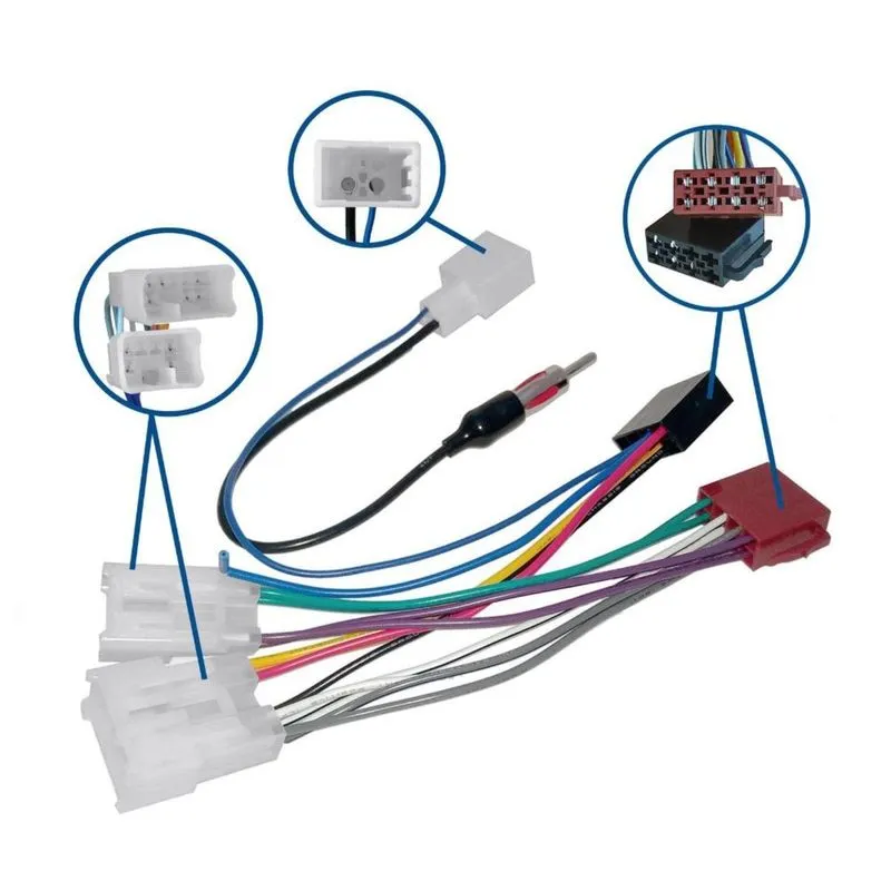 Kit Chicote e Adaptador de Antena para Carro Linha Toyota Expex