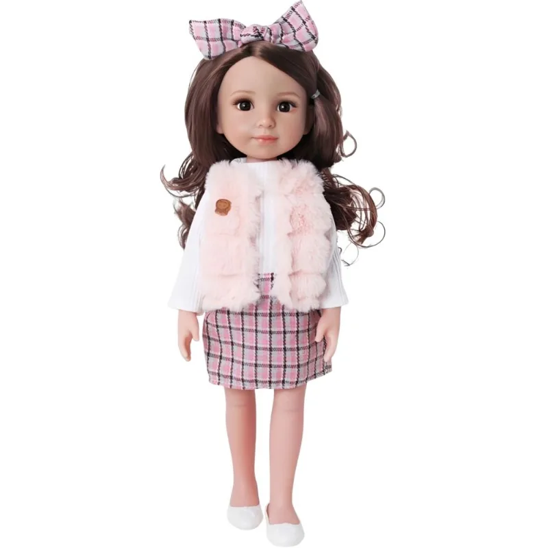 Boneca Realista Selina Fashion 37 cm - Cod. R3873 - BBR Toys