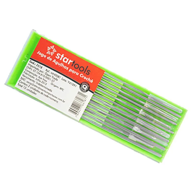 Agulha Para Crochê Startools Número 6 - 24 Peças