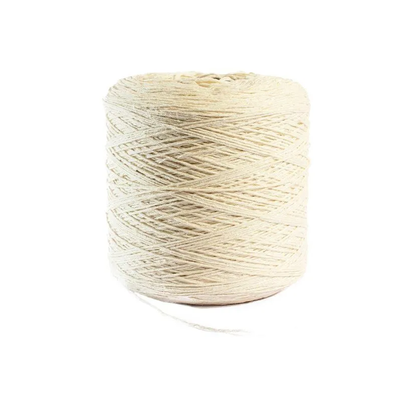 Barbante Ou Linha Para Crochê Colorido Nº 8 - Bege