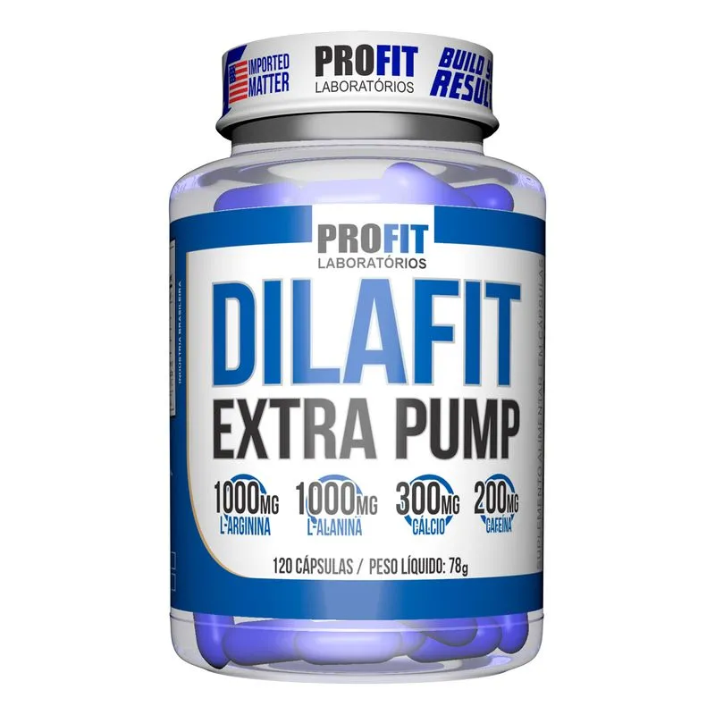 Dilafit Extra Pump - 120 Capsulas