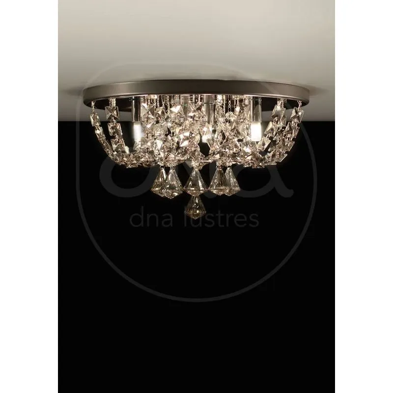 LUSTRE RED 40CM PARA 06 LAMPADAS G9 IMPERIO 20CM ALTURA HONEY