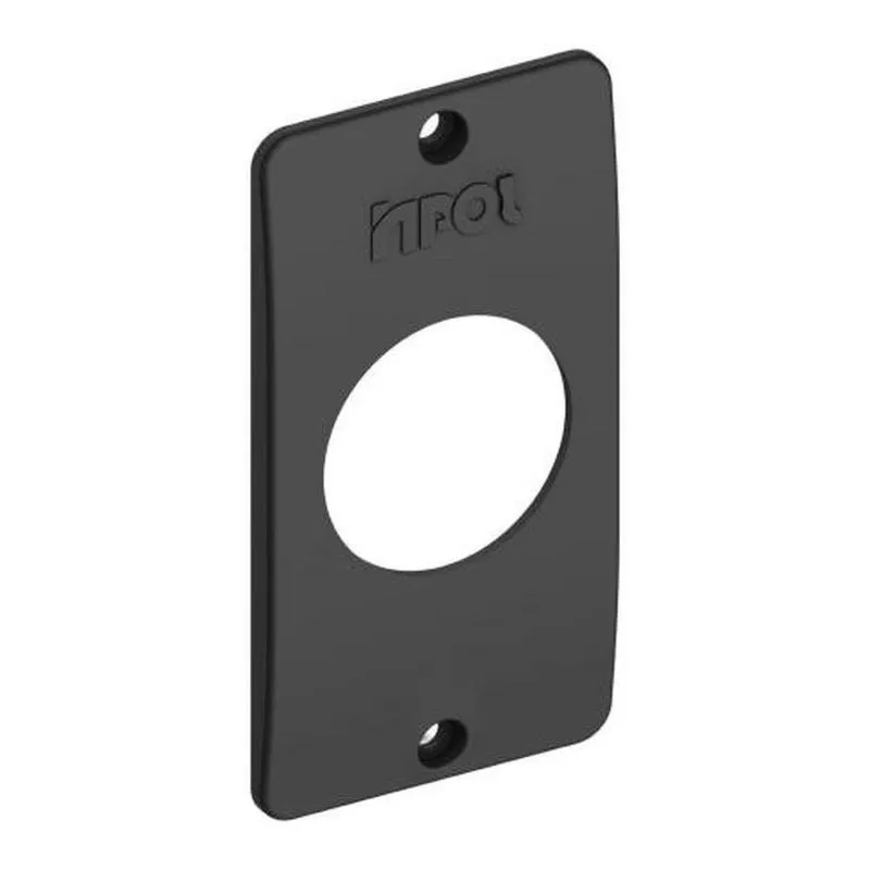 Tampa Redonda 3/4'' Preta Modelo 24422 Antichamas E Isolante Em PVC Inpol