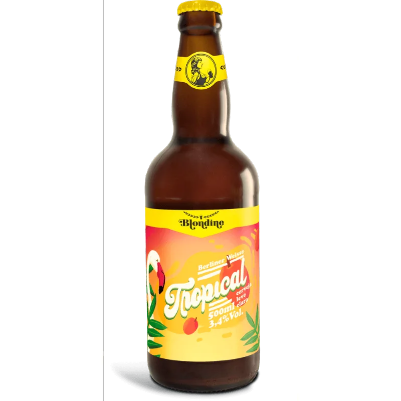 Cerveja Blondine Tropical 500ml