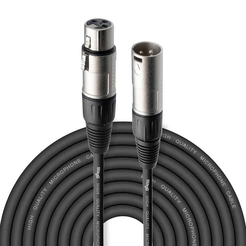 Cabo XLR 3Pin Macho x Fêmea Balanceado Skypix SK-CB05 (5 Metros)