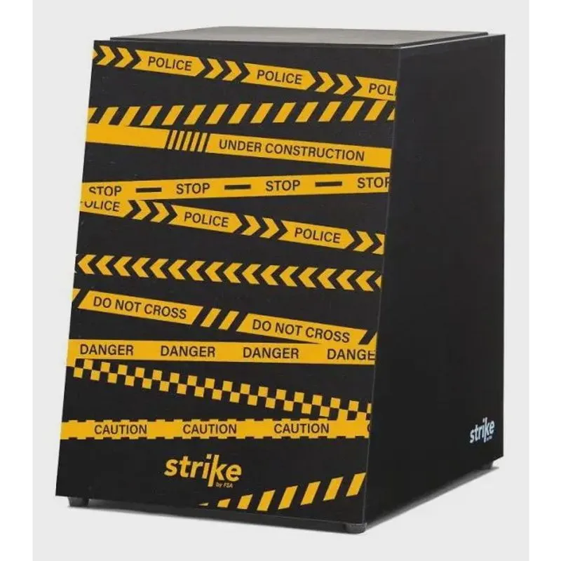 Cajon Fsa Eletroacustico Strike SK5057 Caution