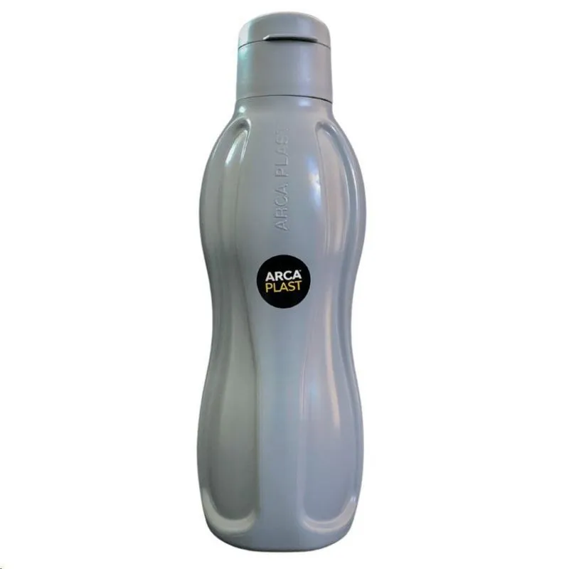 Garrafa Squeeze 1100ml Estilo Tupperware Eco - Cinza