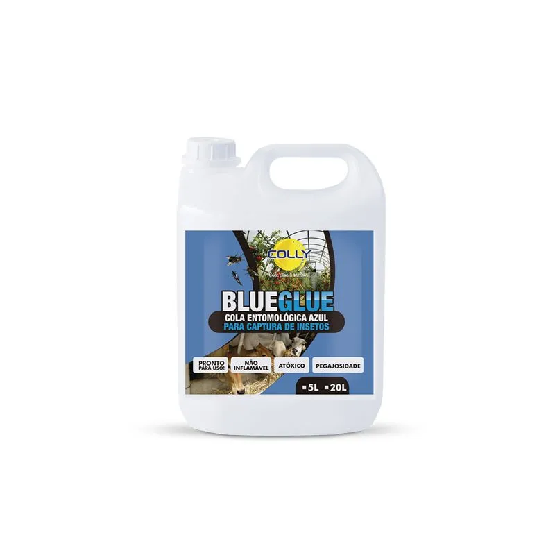 Cola Entomológica Azul 5l- Mosca Do Estábulo E Do Chifre