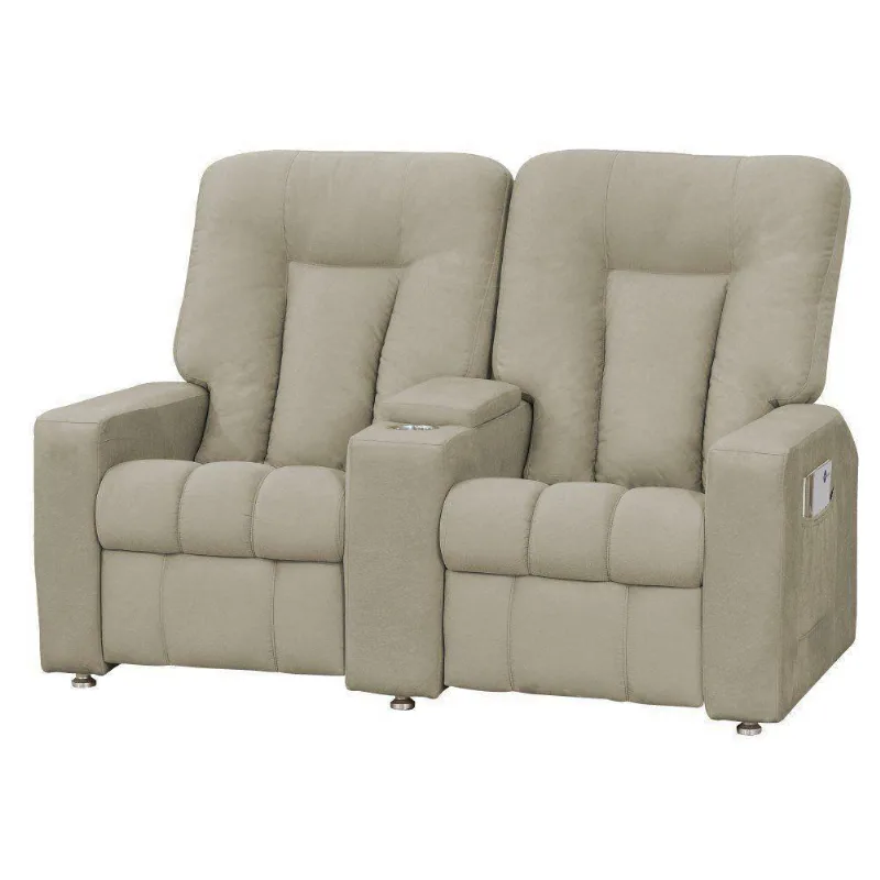 Poltrona Dupla Reclinável para Cinema Jetta MX8 Suede