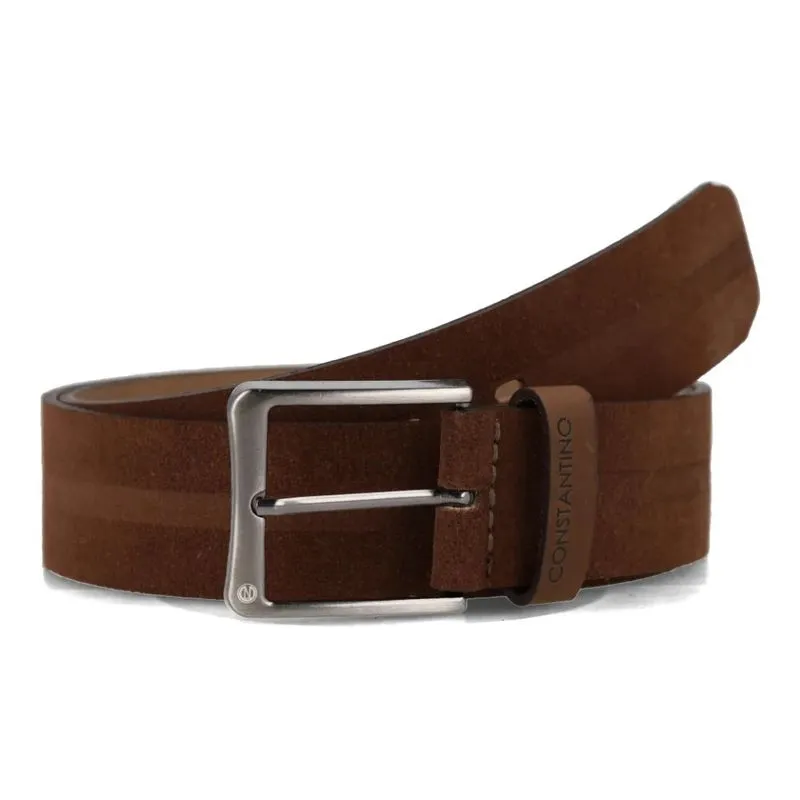 Cinto Constantino Dupla Face Masculino Café 90