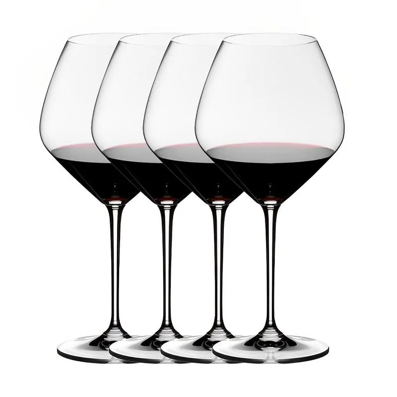 Kit 4 Taças Riedel Extreme Pinot Noir Vinho Cristal Copo Top