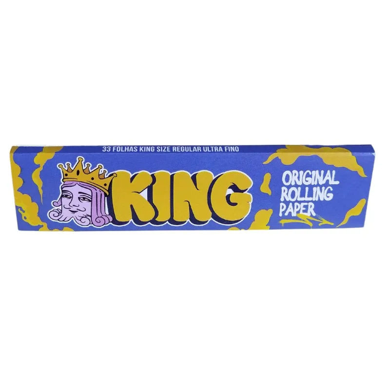 Seda King Paper Original King Size Regular Ultra Fino - Livreto C/36 Folhas