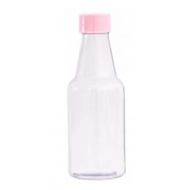 Mini Garrafinha Plástica 50ml Rosa Bebê Com 10 Tasil