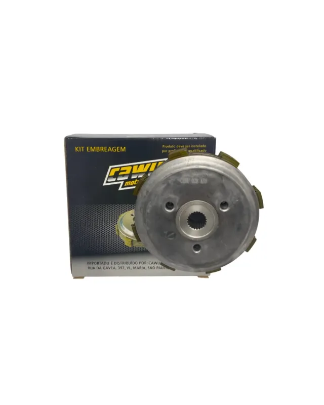 EMBREAGEM CG 160 TITAN / BROS 160 (5 DISCOS) CAWU