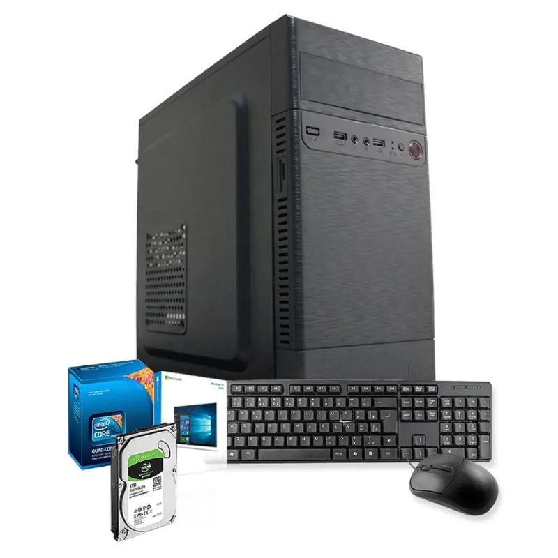 Cpu Computador Intel Core i5 4gb 1 tb teclado mouse
