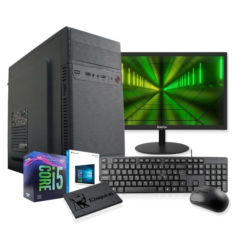 Computador Completo Intel Core I5 9 Geração 8gb ssd 240gb
