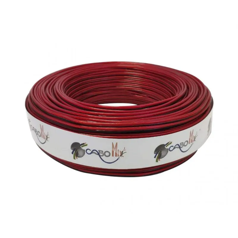 Fio Som Bicolor 2X14-1,50 100M Alum Cobreado