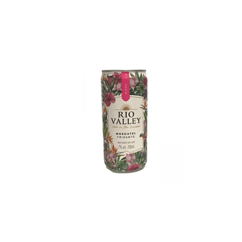 Frisante Rio Valley Moscatel Rose Lata - Brasil