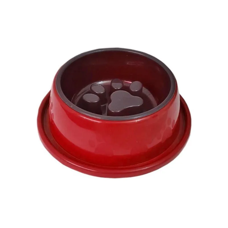Comedouro Coma Melhor Pet Para Cachorro Cor Vermelho