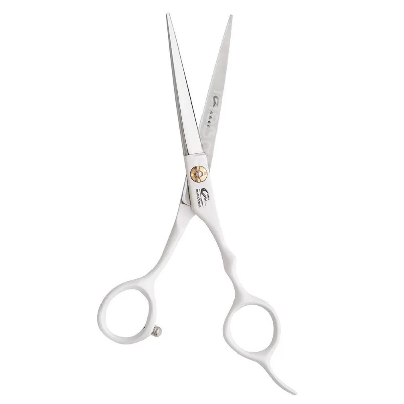 Tesoura Profissional Umi Fio Laser ML03B-55Y Branca 5.5 Polegadas