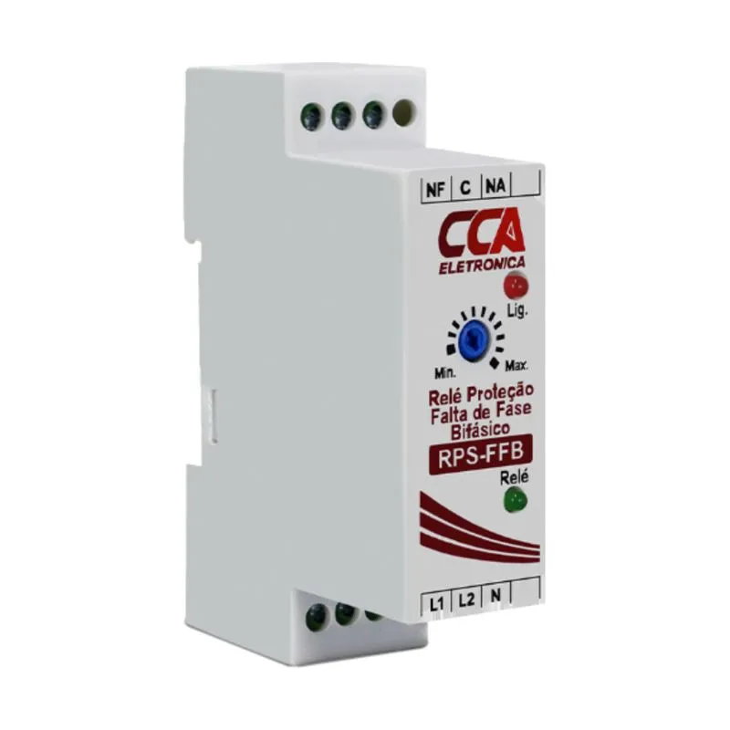 Rele Falta De Fase Bifasico 220v Ffn (2x110v Ou 2x127v)