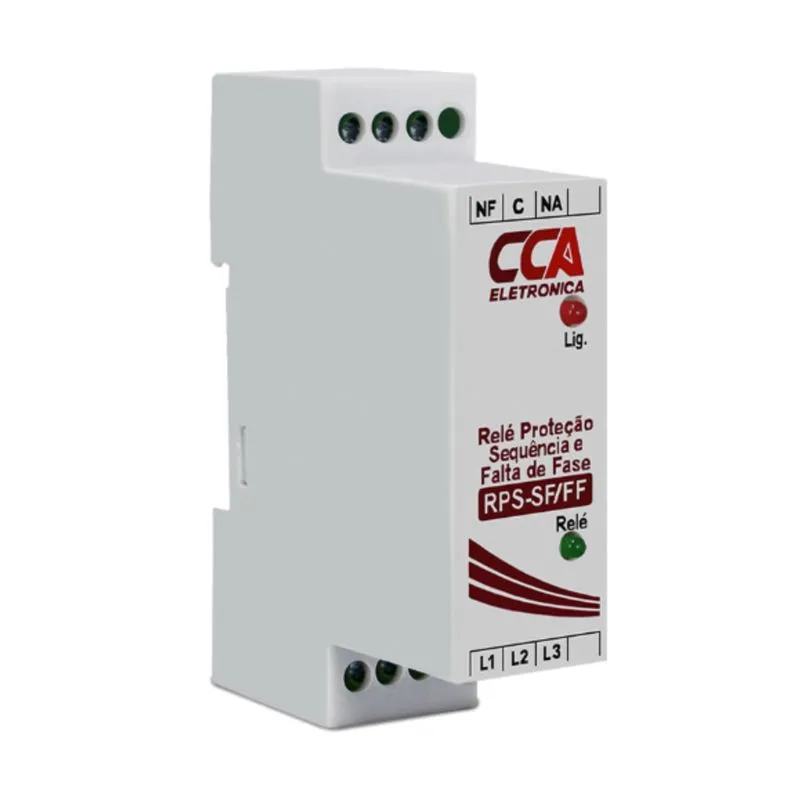 Rele Sequencia E Falta De Fase 220v Rps-sf/ff 220v