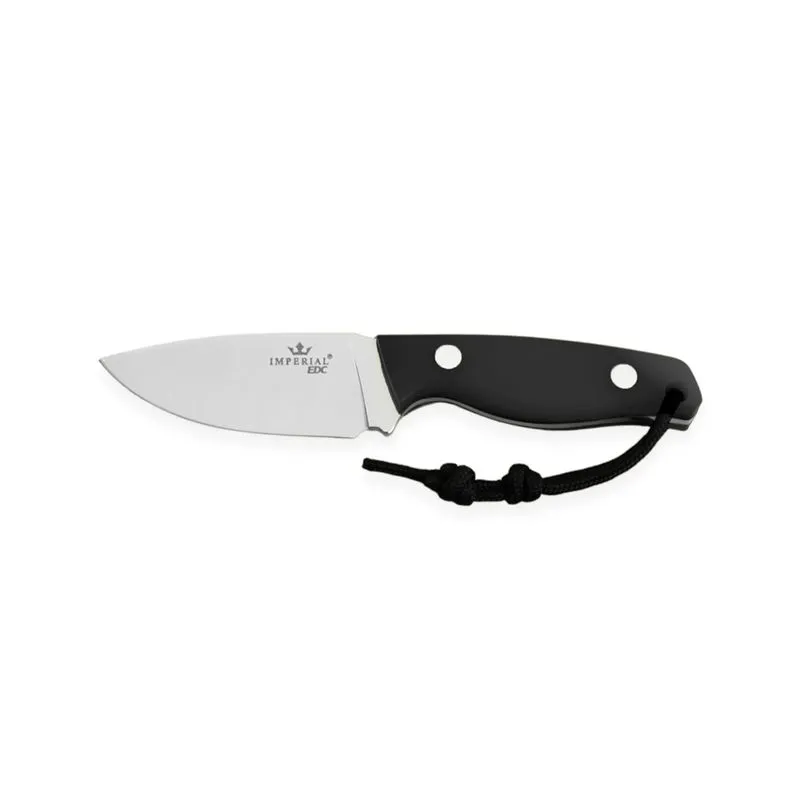 Faca EDC Cabo Acrílico Preto 3" - Imperial