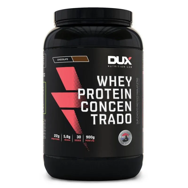 Whey Protein Concentrado BANANA (novo sabor) - DUX Nutrition