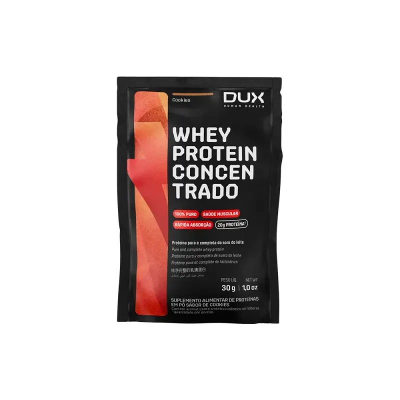 WHEY PROTEIN CONCENTRADO - SACHÊ Sabor Torta de Limão