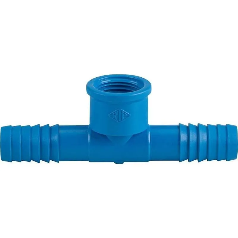 Tê Para Encanamento T52zn Rosca Interna 3-4 Azul Rebouças