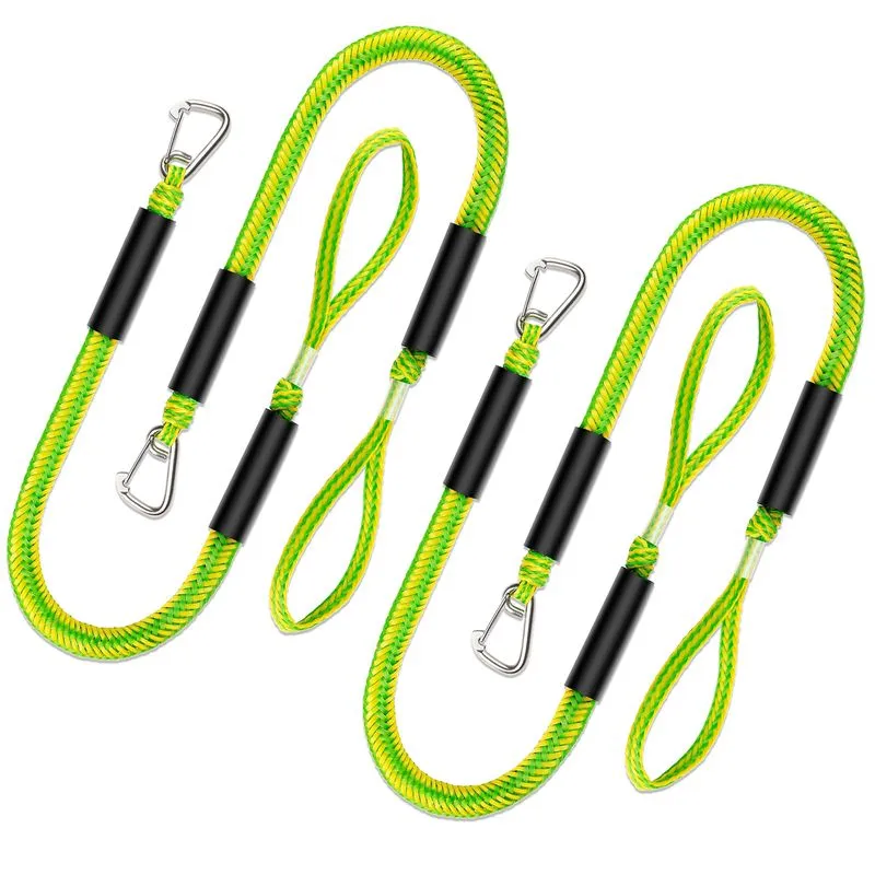 Pacote Duplo Bungee Dock Line De 1,2 M - Várias Embarcações