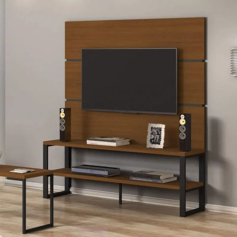Rack para TV até 55 Polegadas Innovare Art Panta Canela/Preto