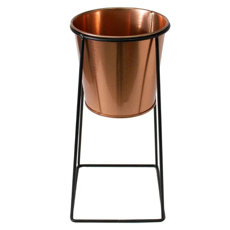 Terrário 24cm Cazza Base Quadrada Cobre