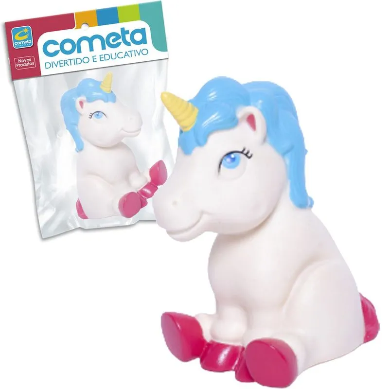 Unicórnio Colorido Brinquedo Soft Bebês, Mordedor Meninas