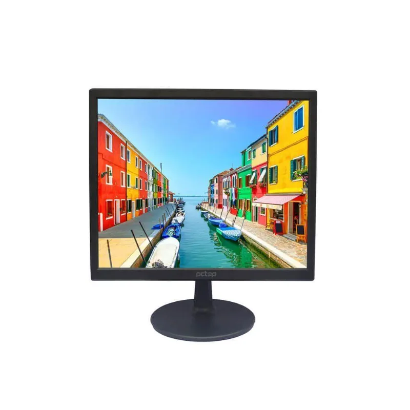 Monitor 19" Pctop Slim Led Vesa Hdmi Preto Bivolt