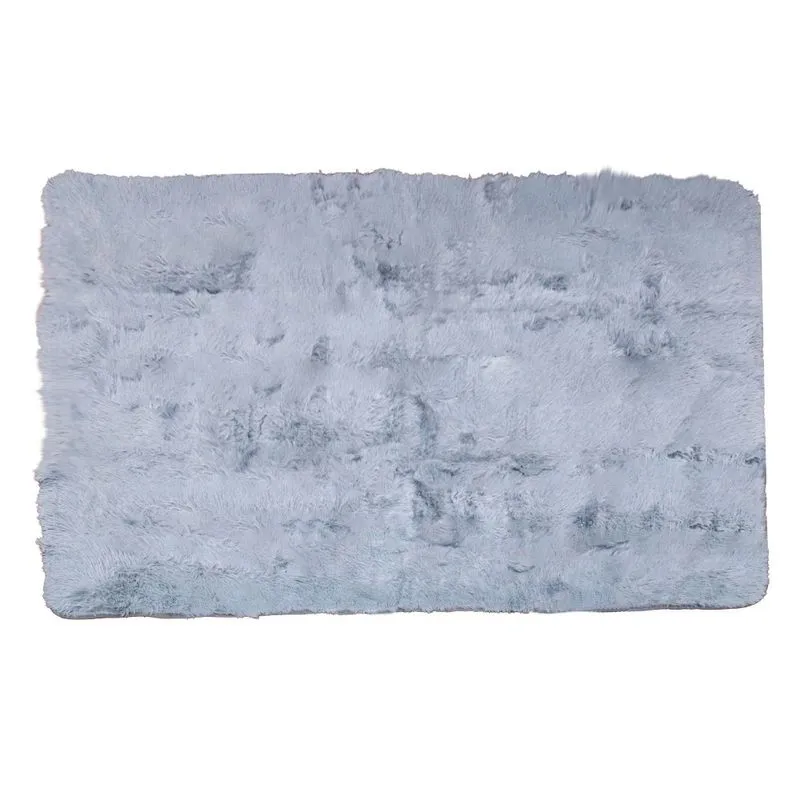 Tapete para Sala Prizi Felpudo - Azul Claro - 150x200cm
