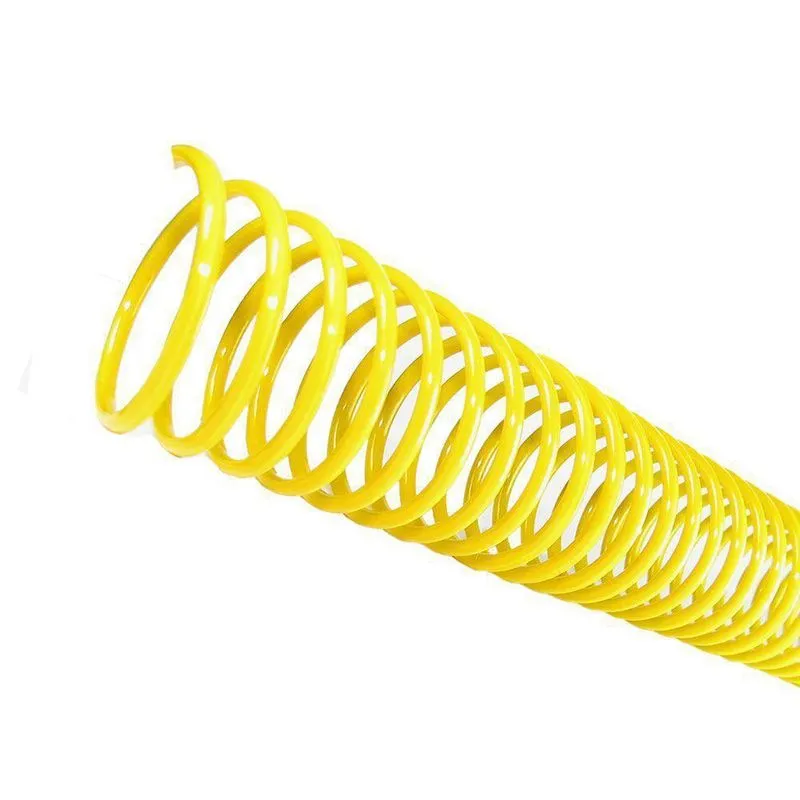 Kit Espiral Para Encadernação Amarelo 33 Mm 250 Folhas 25un